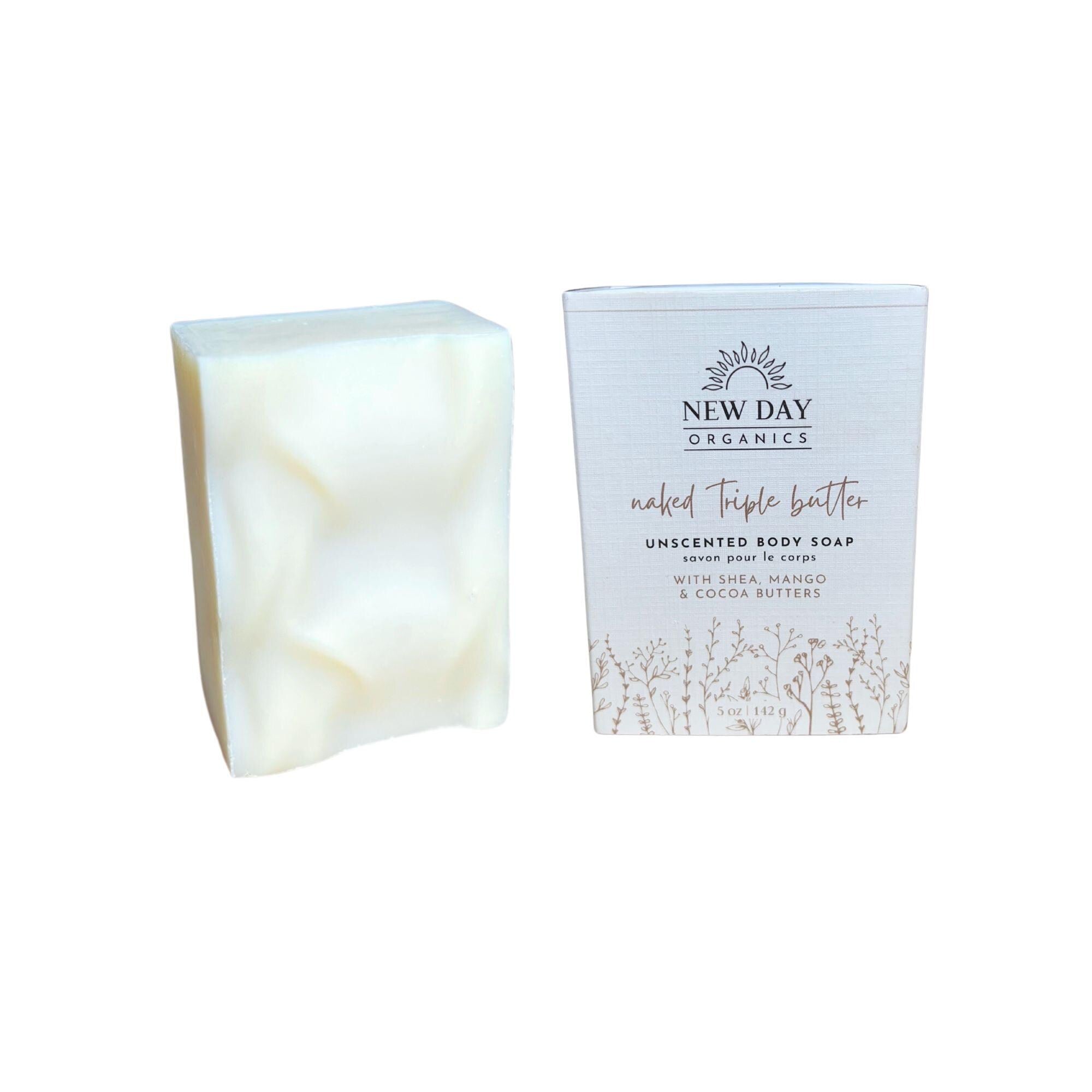Naked Triple Butter Body Soap - The Essentials Collection