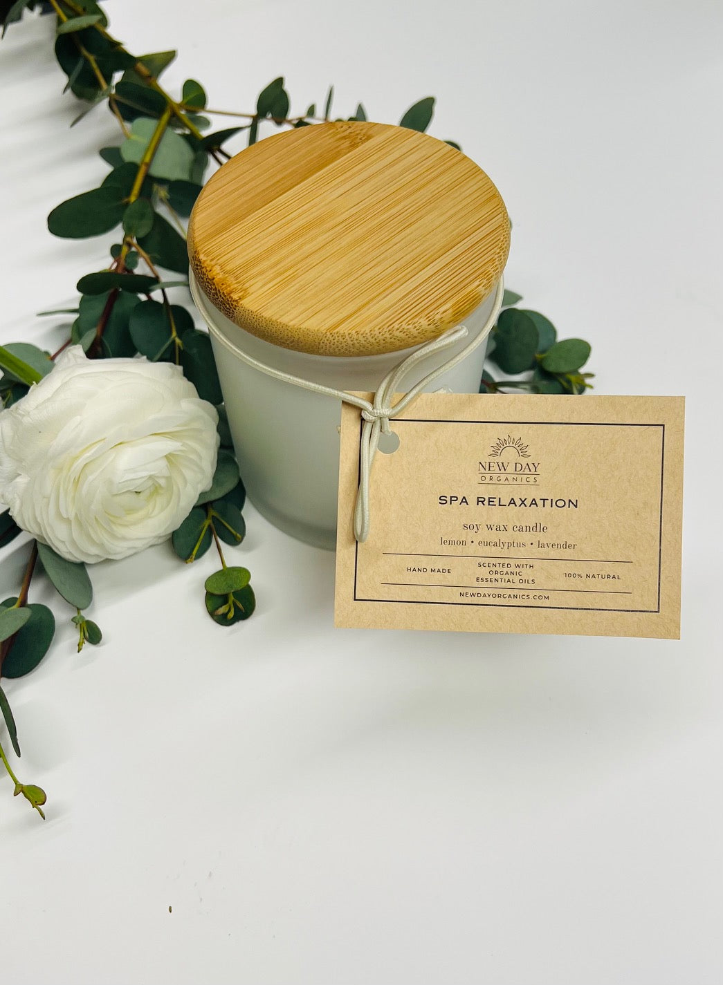 Spa Relaxation Soy Candle