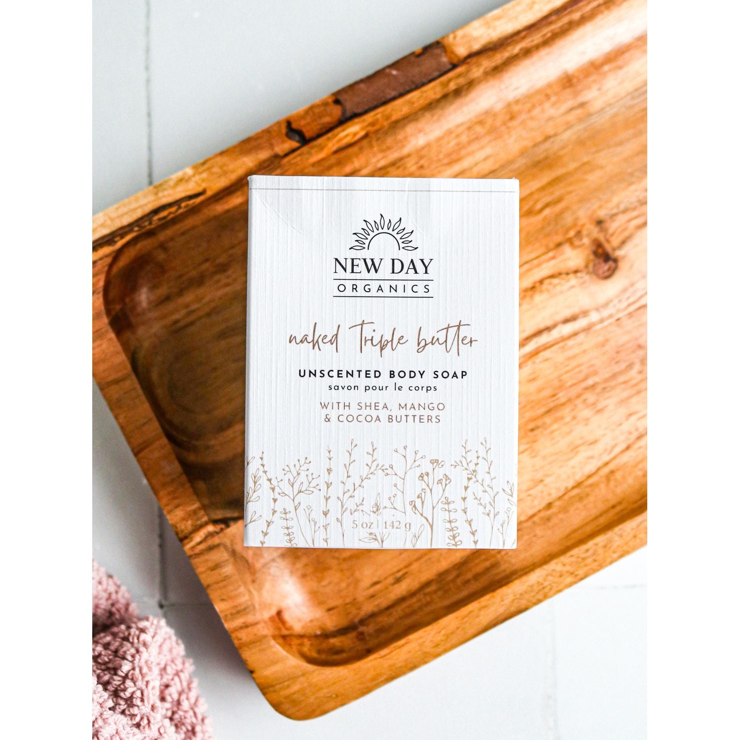 Naked Triple Butter Body Soap - The Essentials Collection