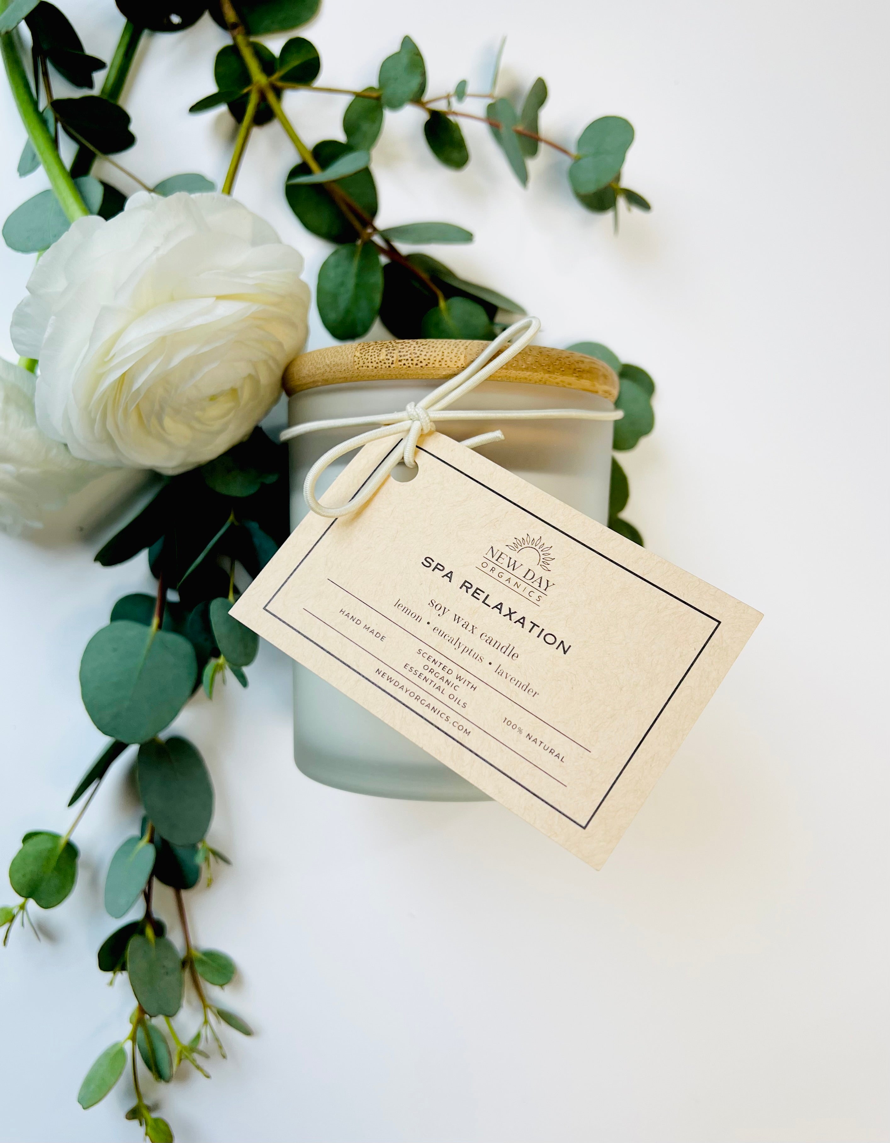 Spa Relaxation Soy Candle